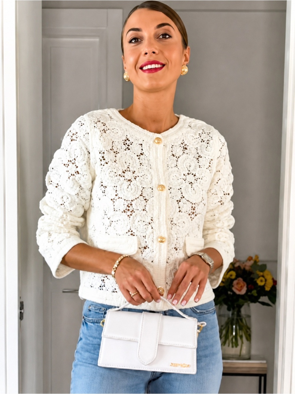 VIRAL CHANEL VIBES NEW HOUSE OF HARLOW EMBROIDERED CARDIGAN S /M/ L
🚨NO DISCOUNT - Picture 5 of 14